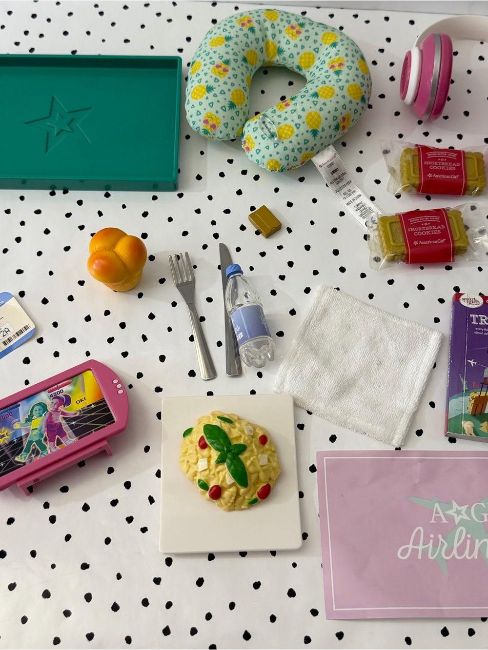Retired American Girl Airlines Set from the Truly Me collection